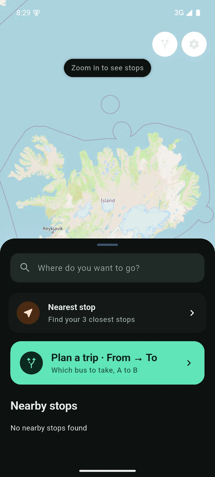 Iceland Bus screenshot 1