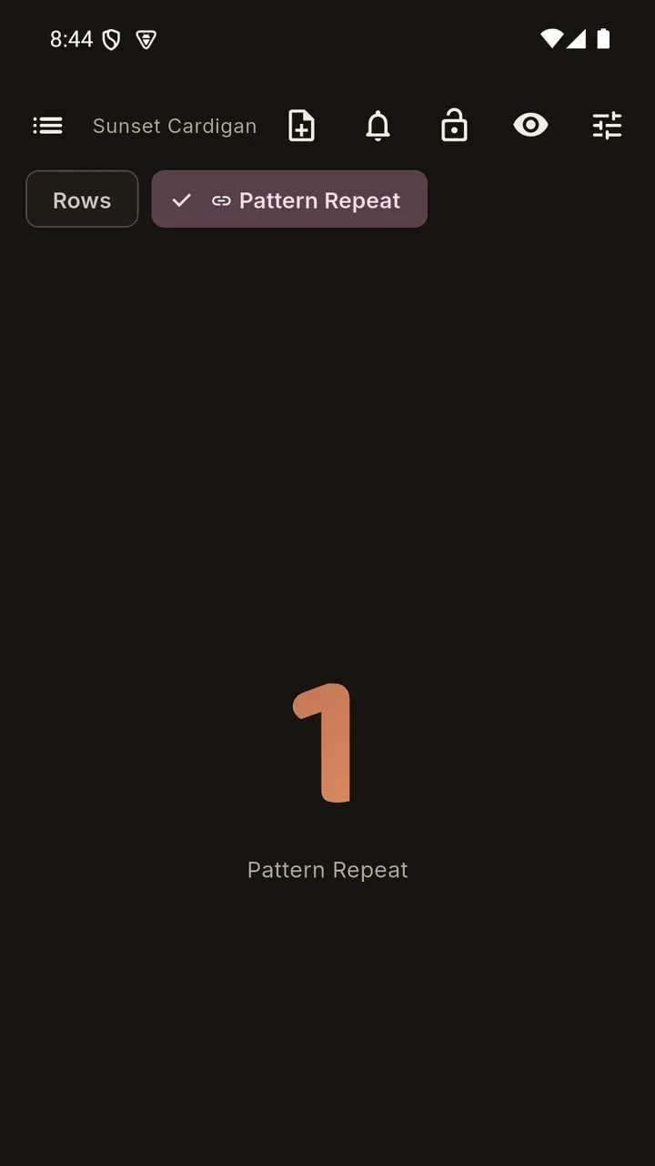 Row Counter screenshot 2