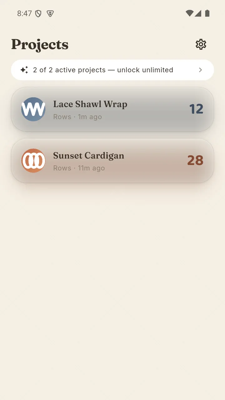 Row Counter screenshot 3
