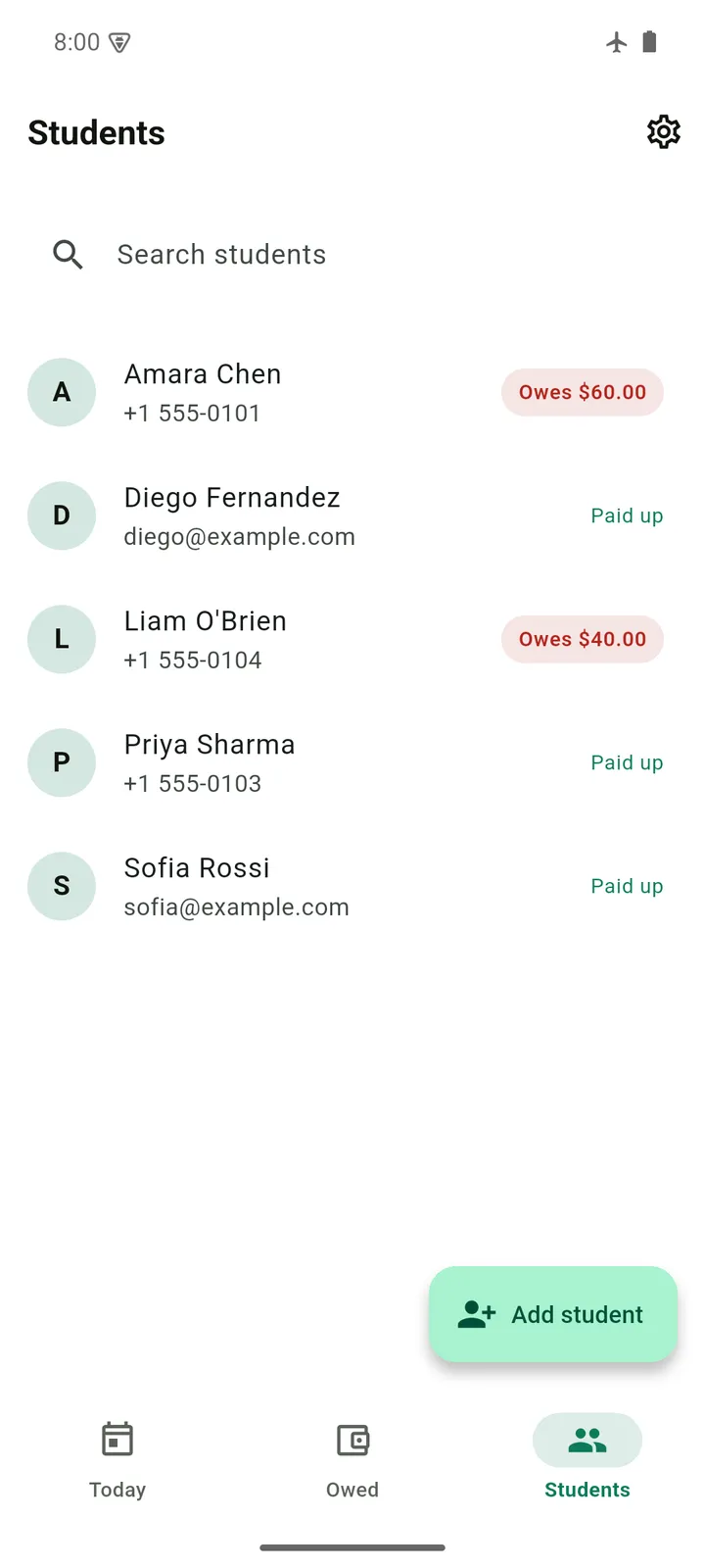 Tuition Tab screenshot 4