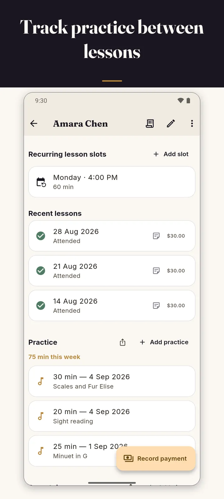 Studio Tab screenshot 4
