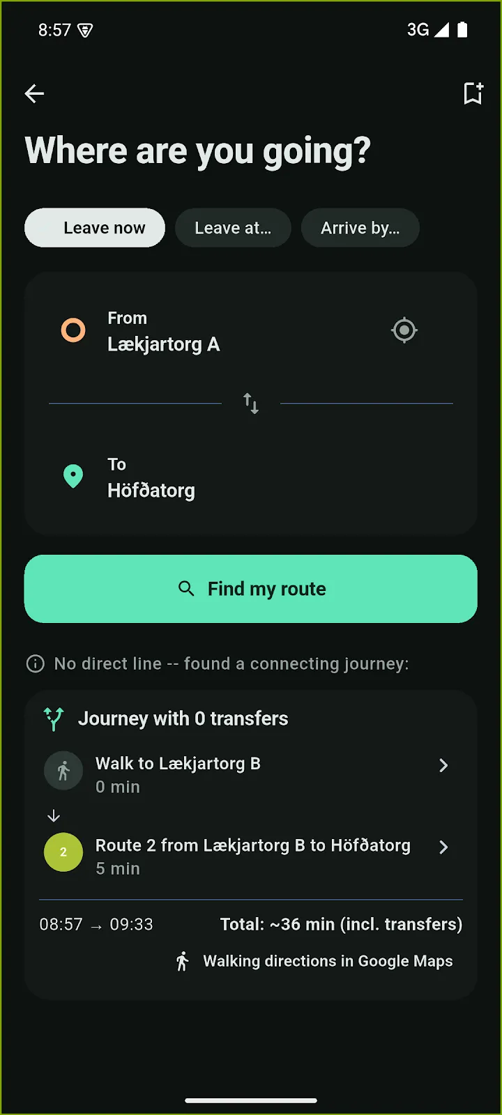 Iceland Bus screenshot 4